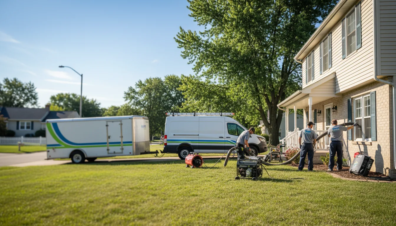 Flooded Basement Restoration And Cleanup With Repair in Wausa, NE near me